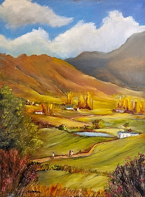 Lesotho Mountains by Sue Eksteen