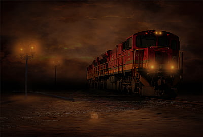 Runaway train never going back again by Michelle